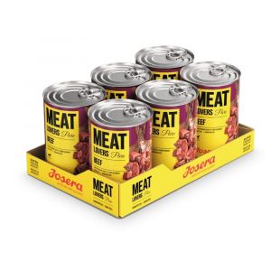 Josera Meat Lovers Pure Beef konservi suņiem ar liellopa gaļu 6 x 800g