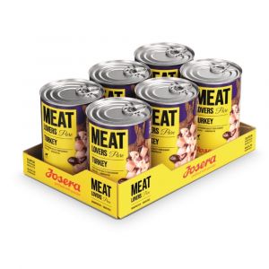 Josera Meat Lovers Pure Turkey konservi suņiem ar tītaru 6 x 400g