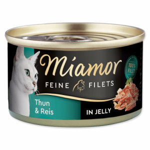 MIAMOR Feine Fillets konservi kaķiem ar tunci un rīsiem 100g 