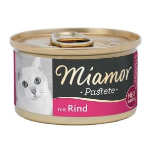 MIAMOR Pastete Rind  Konservi kaķiem pastēte ar liellopa gaļu 85g