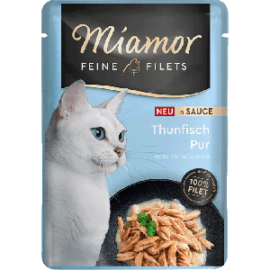 MIAMOR FF Thunfisch Pur in sauce Konservi kaķiem ar tunci mērcē 100g