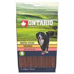 Ontario Dental Stick Original,košļājamās nūjiņas ar piparmētru garšu 180g