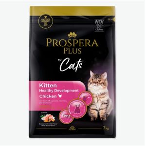 Prospera Plus Kitten Chicken Healthy Development barība kaķēniem ar vistu 7kg