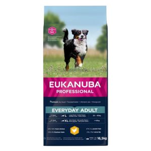 Eukanuba Adult Large Chicken sausā barība lielo šķirņu suņiem ar vistu 16.5kg