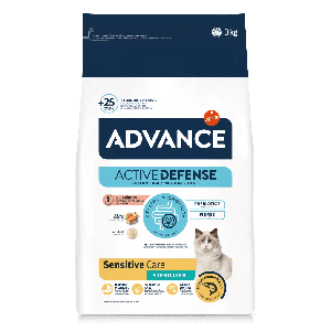 Advance Cat Sterilised Sensitive ar lasi 3kg