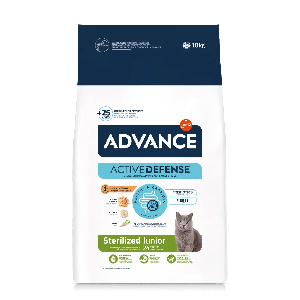 Advance Cat Young Sterilised Junior ar vistu 10kg