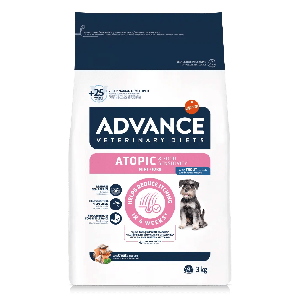 Advance VET Dog Atopic Mini barība Mazo šķirņu suņiem ar atopisko dermatītu 1.5kg
