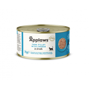 Applaws Cat Tuna Fillet with Cheese konservi kaķiem ar tunča fileju, sieru 70g