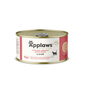 Applaws Cat Chicken Breast with Duck konservi kaķiem ar vistas krūtiņu un pīli 156g