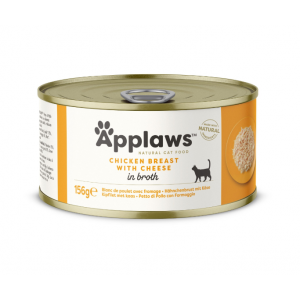 Applaws Cat Chicken Breast with Cheese konservi kaķiem ar vistas krūtiņu un sieru 6 x 156g