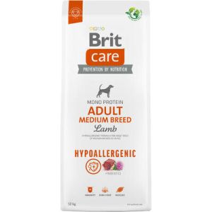 Brit Care HP Adult Medium Lamb&Rice bezgraudu barība ar jēru 12kg
