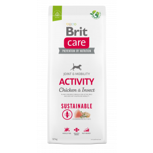 Brit Care SS Activity Chicken&Insect sausā barība suņiem ar vistu un kukaiņiem 12kg