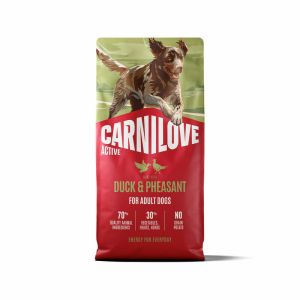 Carnilove Dog Active Adult Duck & Pheasant barība suņiem ar pīli un fazānu 12kg