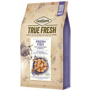 Carnilove Cat True Fresh Fish bezgraudu barība kaķiem ar zivi 4.8kg