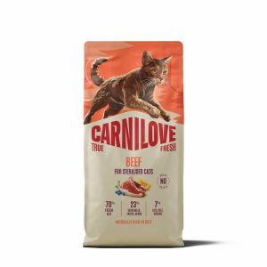 Carnilove Cat True Fresh Sterilised Beef sausā barība sterilizētiem kaķiem ar liellopu 6kg