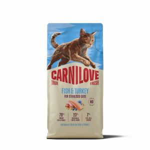 Carnilove Cat True Fresh Sterilised Fish & Turkey sausā barība sterilizētiem kaķiem zivs ar tītaru 6kg