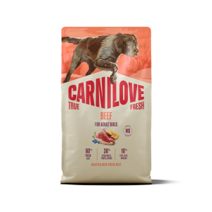 Carnilove Dog True Fresh Beef barība suņiem ar liellopu 4 kg