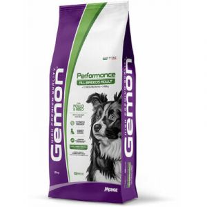 GEMON Dog ALL BREEDS Adult Performance with chicken and rice barība jebkura izmēra suņiem ar vistu 20kg 