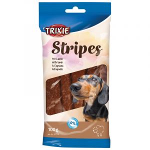 Trixie Stripes with Lamb,gardums suņiem nūjiņas ar jēra gaļu 10 gab., 100 g.