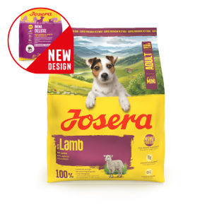 Josera Mini Adult with Lamb (Mini Deluxe) barība mazo šķirņu suņiem 900g