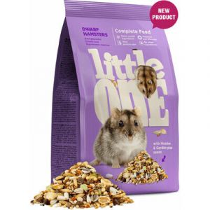 Little One Food for dwarf hamsters barība rūķu kāmjiem 400g