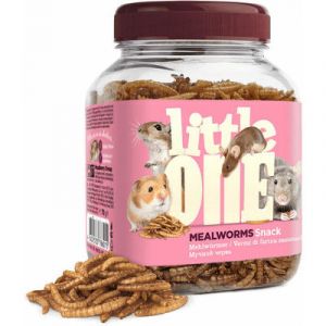 Little One Mealworms - ēdamtārpi visēdājiem grauzējiem 70g