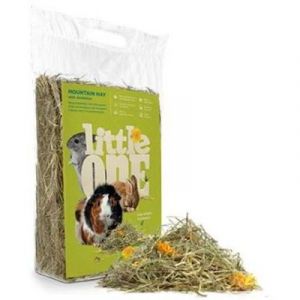 Little One Mountain hay with dandelion, not pressed siens ar pienenēm 400g