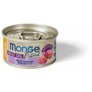 Monge Dog Chicken with Beef konservi suņiem ar vistu un liellopu 12 x 95g