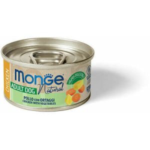 Monge Dog Chicken with Vegetable konservi suņiem ar vistu un dārzeņiem 95g