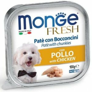 Monge Fresh pate with Chicken konservi suņiem pastēte ar vistu 100g