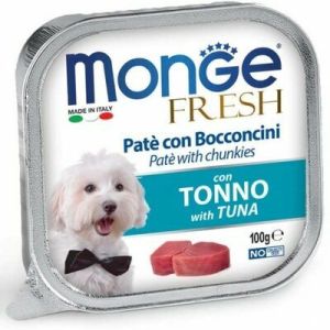 Monge Fresh pate with Tuna konservi suņiem pastēte ar tunci 100g