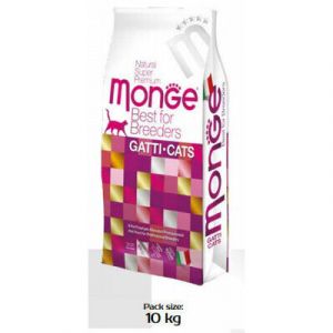 MONGE Monoprotein Adult Rabbit sausā barība kaķiem ar trusi 10 kg 