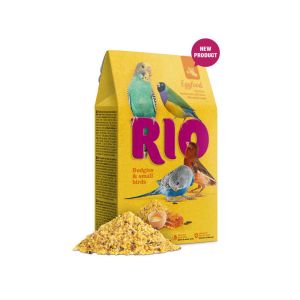 RIO Eggfood for budgies and small birds barība ar olām mazajiem papagaiļiem un putniem 250g