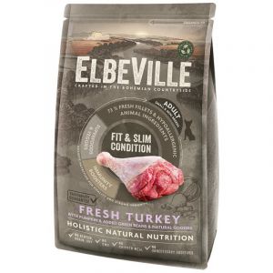 ELBEVILLE Adult Mini Fresh Turkey Fit and Slim Condition mazo šķirņu suņiem ar tītaru 1,4 kg
